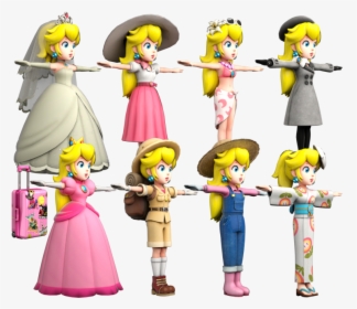 Super Mario Odyssey Peach Outfits, HD Png Download, Transparent PNG
