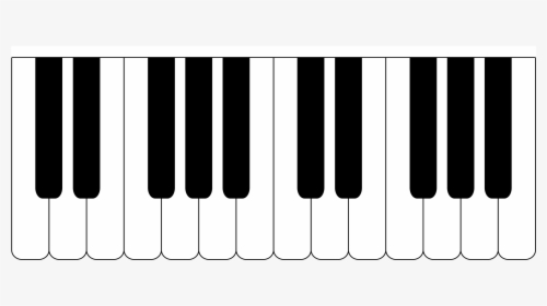 Digital Piano Electronic Musical Instruments Musical - Piano Keyboard Silhouette, HD Png Download, Transparent PNG
