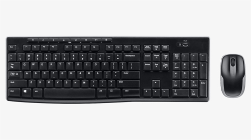 Wireless Keyboard And Mouse Simply Nuc - Keyboard And Mouse, HD Png Download, Transparent PNG