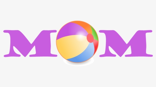 Purple Mom Beach Ball Clipart - Cute Little Monsters, HD Png Download, Transparent PNG