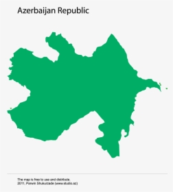 Azerbaijan Map Vector, HD Png Download, Transparent PNG