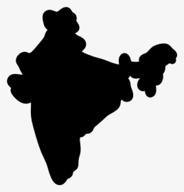 India Map Png Image - Map Of Just India, Transparent Png, Transparent PNG