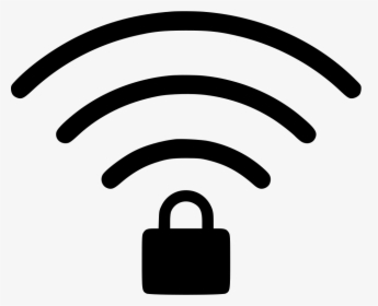 Transparent Wifi Icons Png - Wifi Lock Icon Png, Png Download, Transparent PNG