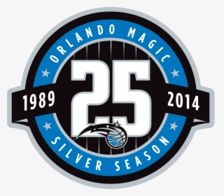Orlando Magic Png Transparent Image - Orlando Magic Anniversary Logo, Png Download, Transparent PNG
