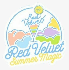 Red Velvet Summer Magic ラベル , Png Download - Red Velvet Logo Hd, Transparent Png, Transparent PNG