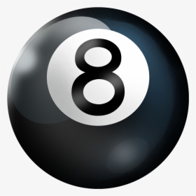 Eight Ball Clipart - Magic Eight Ball Png, Transparent Png, Transparent PNG