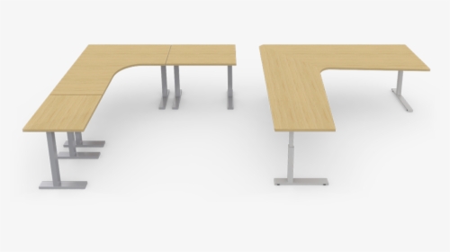 Seven Height Adjustable Desks, Seamless Appearance - Crank Sit Stand Desk L, HD Png Download, Transparent PNG