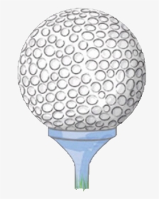 Golf Ball On A Tee - Save The Date Card Golf Tournament, HD Png Download, Transparent PNG