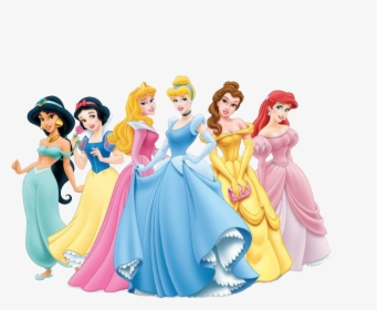 Disney Princess Background Design - 6 Princesas Da Disney, HD Png Download, Transparent PNG
