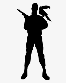 Soldier Battlefield Cross United States Clip Art - Black Soldier Vector Png, Transparent Png, Transparent PNG