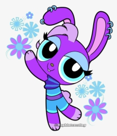 Powerpuff Florita Bunny By Daphinteresting - Illustration, HD Png Download, Transparent PNG