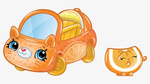 Cutie Cars Characters Orange Rush Shopkins Picture - Orange Rush Cutie Car, HD Png Download, Transparent PNG