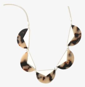 Teardrop Silver Tortoiseshell Necklace      Data Rimg - Necklace, HD Png Download, Transparent PNG