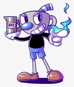 #cuphead #mugman #dontdealwiththedevil #cup #mug #toon - Cuphead And Mugman Dibujo, HD Png Download, Transparent PNG