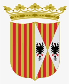 Escudo Corona De Aragon Y Sicilia - Catherine Of Aragon Crest, HD Png Download, Transparent PNG