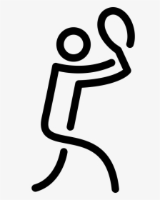 Stick Man With Rope Noose Sportive Sign - Sports Symbols Man, HD Png Download, Transparent PNG