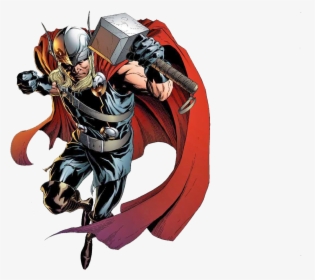 Desenho Thor Png - Comic Book Marvel Thor, Transparent Png, Transparent PNG