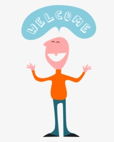 Saying Welcome, HD Png Download, Transparent PNG