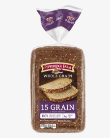 Pepperidge Farm Whole Wheat Bread , Png Download - Whole Wheat Bread Pepperidge Farm, Transparent Png, Transparent PNG