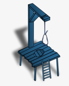 Gallows Death By Hanging Noose - Capital Punishment Clipart, HD Png Download, Transparent PNG
