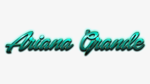 Ariana Grande Beautiful Letter Png Name - Calligraphy, Transparent Png, Transparent PNG