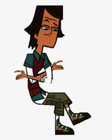 Youtube Clipart Ariana Grande - Total Drama Noah Sitting, HD Png Download, Transparent PNG