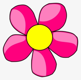 Pink Daisy Svg Clip Arts - Flowers Clip Art Pink, HD Png Download, Transparent PNG