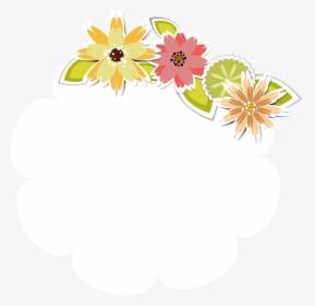 Transparent Decoration Cute - Message Design Floral, HD Png Download, Transparent PNG