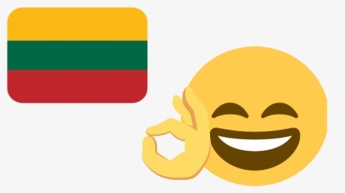 Ok Lithuania Discord Emoji - Smiley, HD Png Download, Transparent PNG