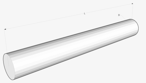 Wear Bars And Strips Round Bar - Clipsal Led Batten, HD Png Download, Transparent PNG