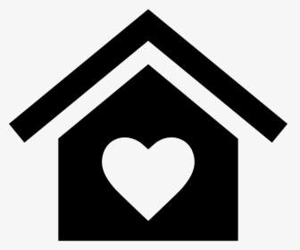 Transparent Gothic Heart Png - Home Heart Icon Png, Png Download, Transparent PNG