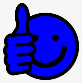 Blue Thumbs Up Clipart, HD Png Download, Transparent PNG