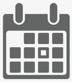 Icons Transparent Calendar - Calendar Icon Grey Png, Png Download, Transparent PNG