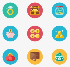 Money - Circle Icons For Money, HD Png Download, Transparent PNG