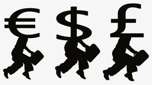 Money People Silhouette Clip Arts - Money And People Clipart, HD Png Download, Transparent PNG