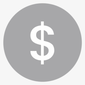 Dollar Grey - Funding Icon Png, Transparent Png, Transparent PNG