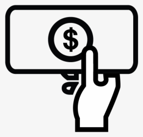 Black Dollar Sign Money Icon - Transparent Expenses Icon, HD Png Download, Transparent PNG