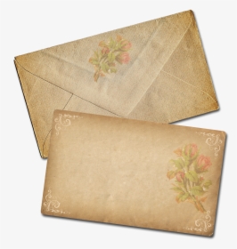 Envelope Transparent Vintage - Vintage Note Cards Png, Png Download, Transparent PNG