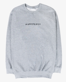 No Tears Left To Cry Grey Crewneck, HD Png Download, Transparent PNG