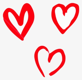Red Heart Emoji Png - Heart Emoji Line, Transparent Png, Transparent PNG