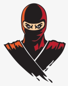 Ninja Png Download - Ninja Mascot Logo Png, Transparent Png, Transparent PNG