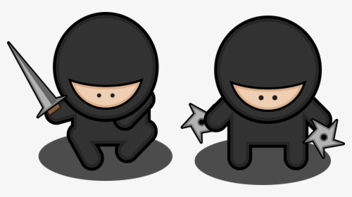 Ninja Png - Clipart Cartoon Ninjas, Transparent Png, Transparent PNG