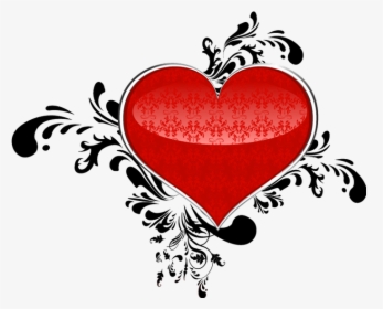 Clipart Sunglasses Red Heart - Valentines Day Heart Design, HD Png Download, Transparent PNG