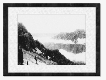 Mountain Mist Framed Print, HD Png Download, Transparent PNG