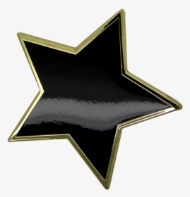 Black And Gold Star Png, Transparent Png, Transparent PNG