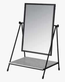 Fritz Hansen Table Mirror Blac White Honed Marble - Fritz Hansen Table Mirror, HD Png Download, Transparent PNG