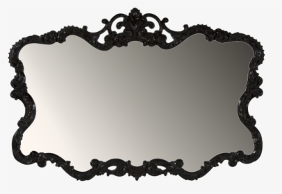 Vintage Black Framed Mirrors, HD Png Download, Transparent PNG