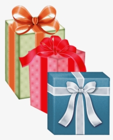 Presents Boxes Png Clipart - Happy Birthday Gifts Png, Transparent Png, Transparent PNG