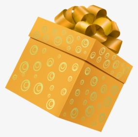 Gifts Png Images - Yellow Gift Box Png, Transparent Png, Transparent PNG