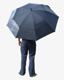 Transparent Holding Umbrella Clipart - Person Holding Umbrella Png, Png Download, Transparent PNG